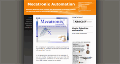 Desktop Screenshot of mecatronix.net